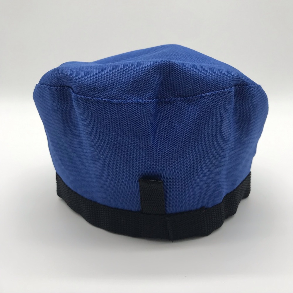 Outward Hound Pet Travel Gear Port-A-Bowl Portable Pet Bowl Blue Black Vintage - Picture 11 of 11